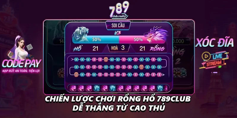 Rồng Hổ 789club - Cẩm Nang Toàn Tập Cách Cược Hiệu Quả 3 Chiến lược chơi dễ thắng từ cao thủ